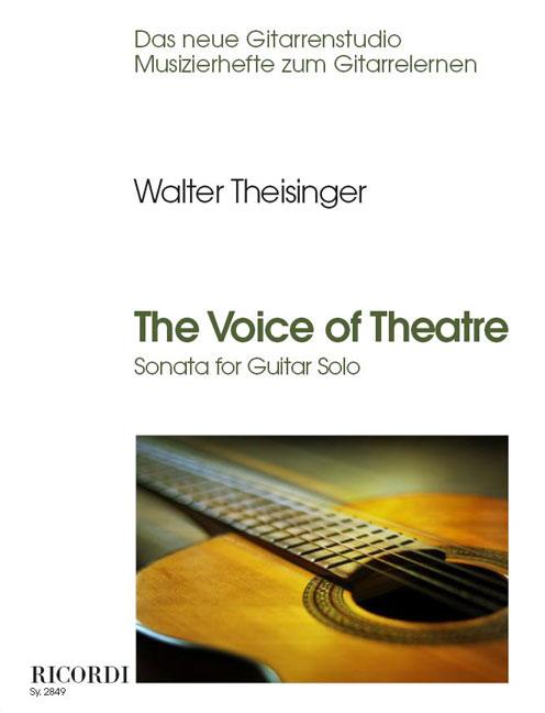 The Voice of Theatre - Sonata for guitar solo- -  noty pro klasickou kytaru